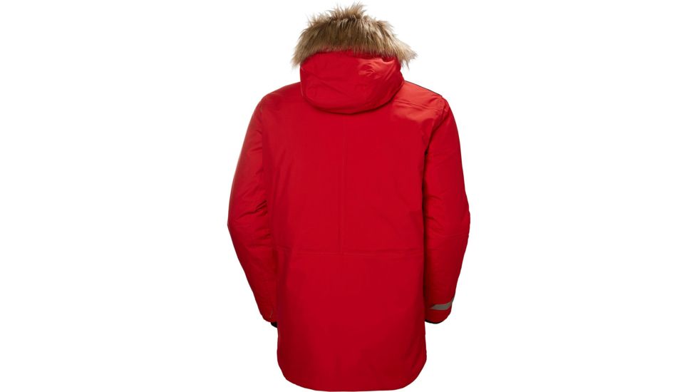 Helly Hansen Svalbard Parka - Mens, Flag Red, Large, 53150-111-L