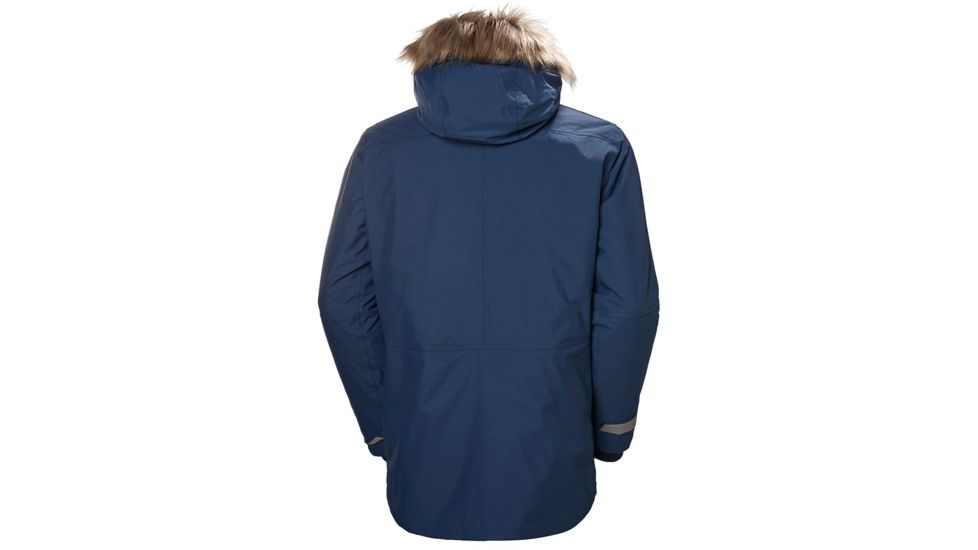 Helly Hansen Svalbard Parka - Mens, North Sea Blue, Small, 53150-603-S