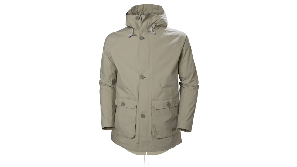 Helly Hansen Tsuyu Rain Coat - Mens, Aluminum, Large, 53283-706-L