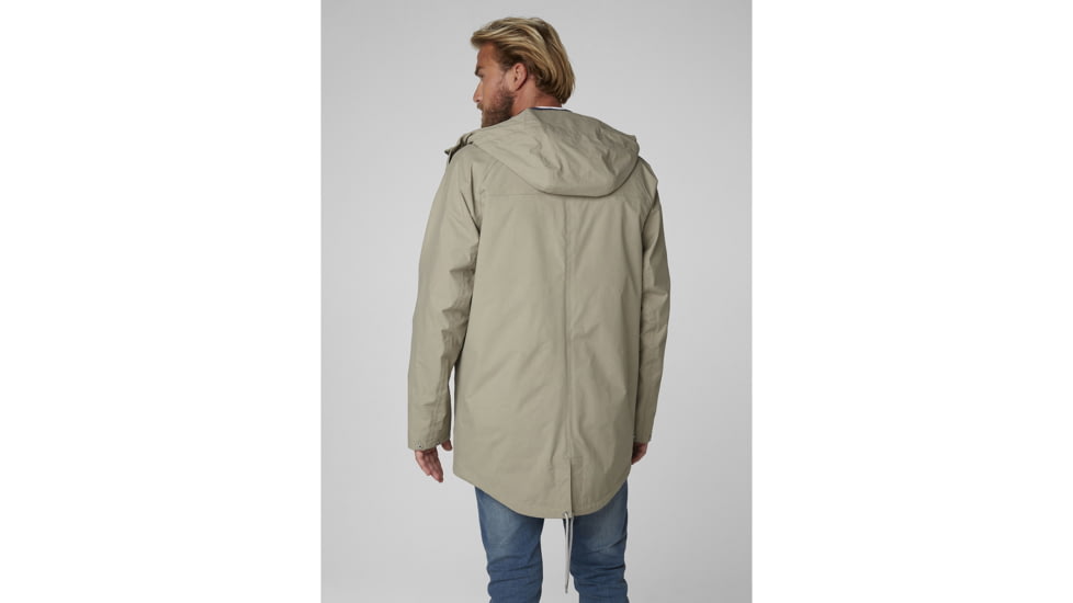 Helly Hansen Tsuyu Rain Coat - Mens, Aluminum, Large, 53283-706-L