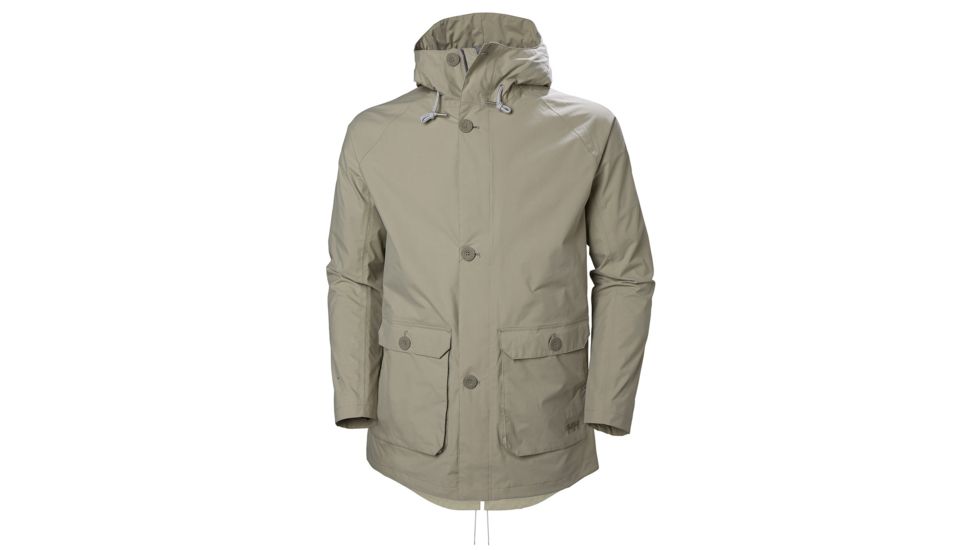 Helly Hansen Tsuyu Rain Coat - Mens, Aluminum, Medium, 53283-706-M