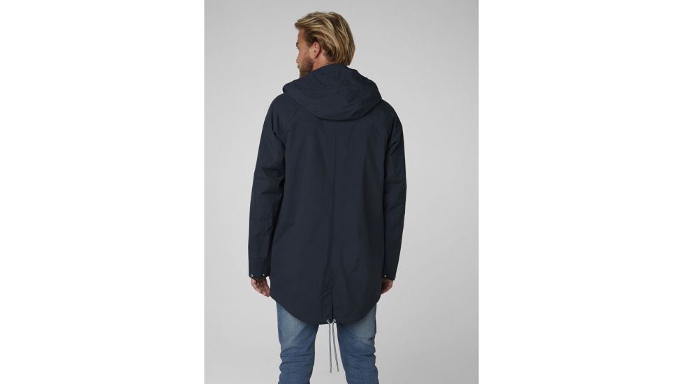 Helly Hansen Tsuyu Rain Coat - Mens, Graphite Blue, Large, 53283-994-L