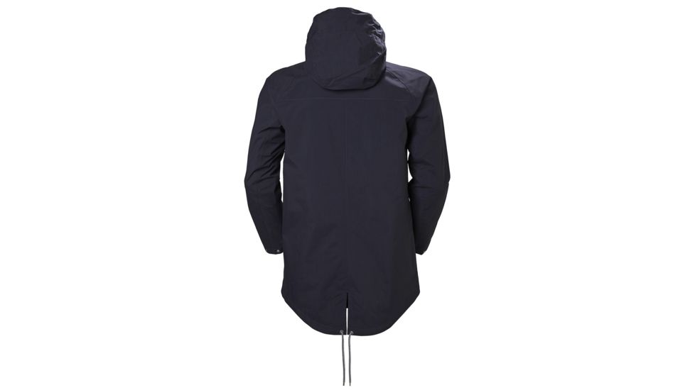 Helly Hansen Tsuyu Rain Coat - Mens, Graphite Blue, Large, 53283-994-L