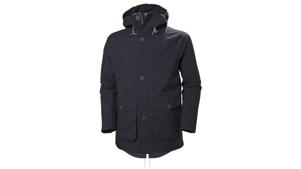 Helly Hansen Tsuyu Rain Coat - Mens, Graphite Blue, Medium, 53283-994-M