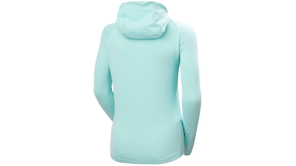 Helly Hansen Verglas Light Hoodie, Glacier Blue, Large - Womens, 62964-648-L
