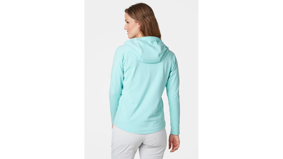 Helly Hansen Verglas Light Hoodie, Glacier Blue, Large - Womens, 62964-648-L