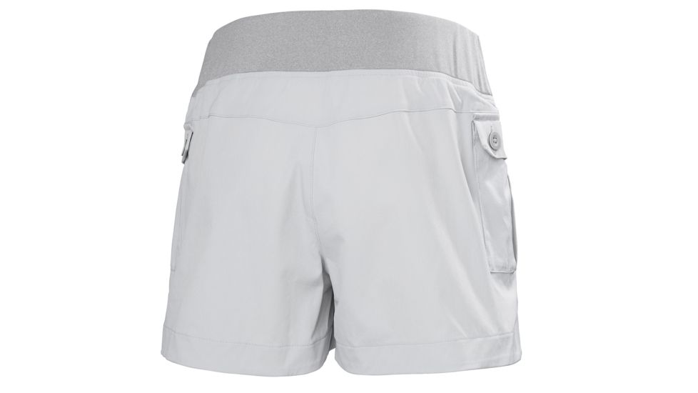 Helly Hansen Vetta Shorts - Womens, Grey Fog, Large, 62873-853-L