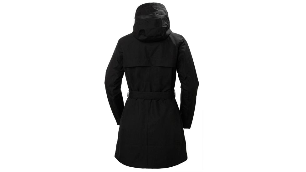 Helly Hansen Welsey II Trench Insulated Jacket - Womens, Black, Medium, 53314-990-M