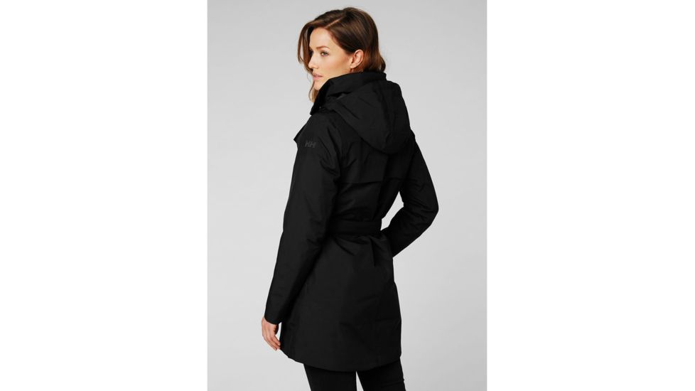 Helly Hansen Welsey II Trench Insulated Jacket - Womens, Black, Medium, 53314-990-M