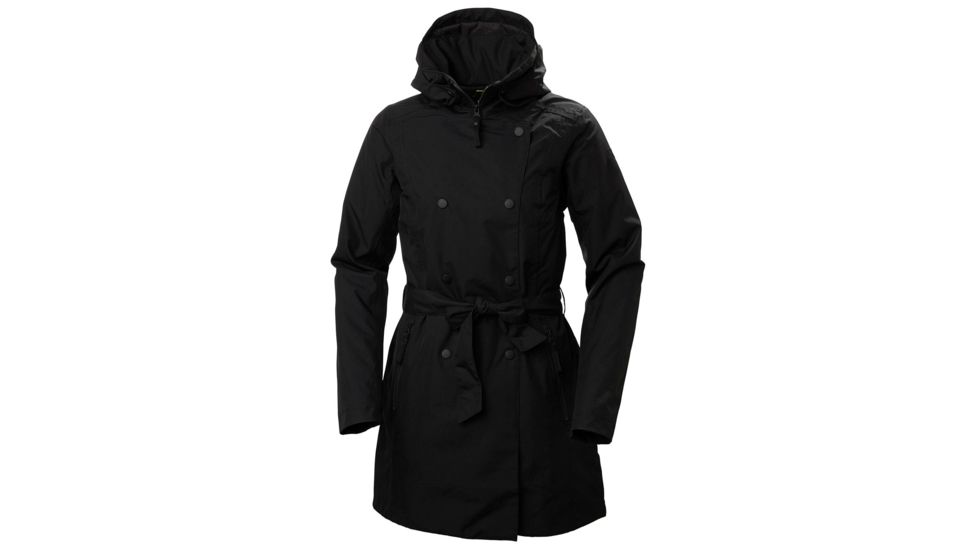 Helly Hansen Welsey II Trench Insulated Jacket - Womens, Black, Medium, 53314-990-M