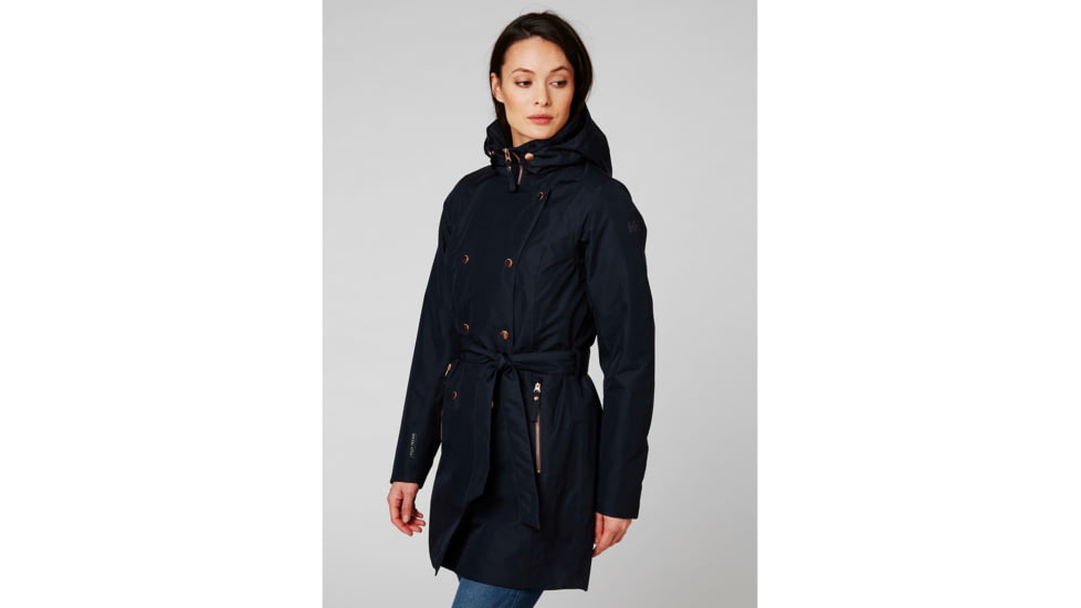 Helly Hansen Welsey II Trench Insulated Jacket - Womens, Navy, Medium, 53314-597-M
