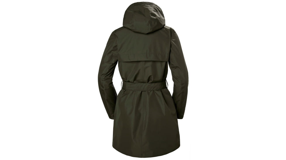 Helly Hansen Welsey Lightweight Trench Insulated Jacket - Womens, Beluga, Small, 53314482-S