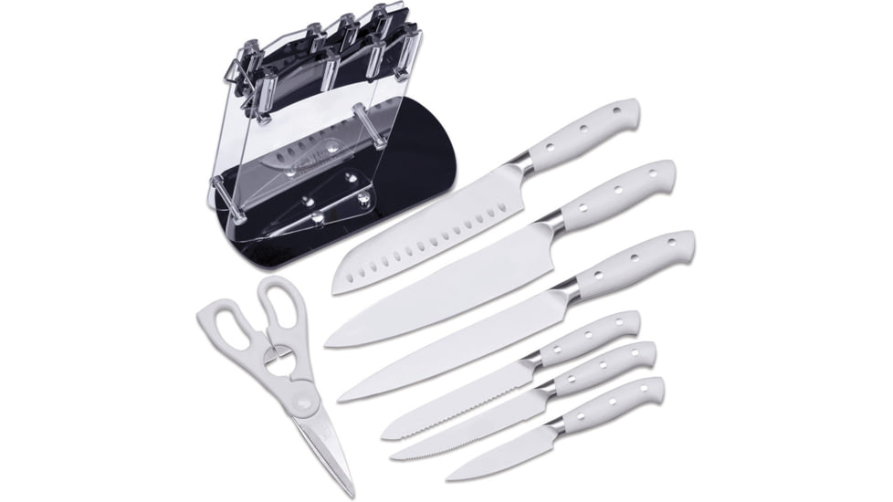 Hen &amp; Rooster Kitchen Set Acrylic Block