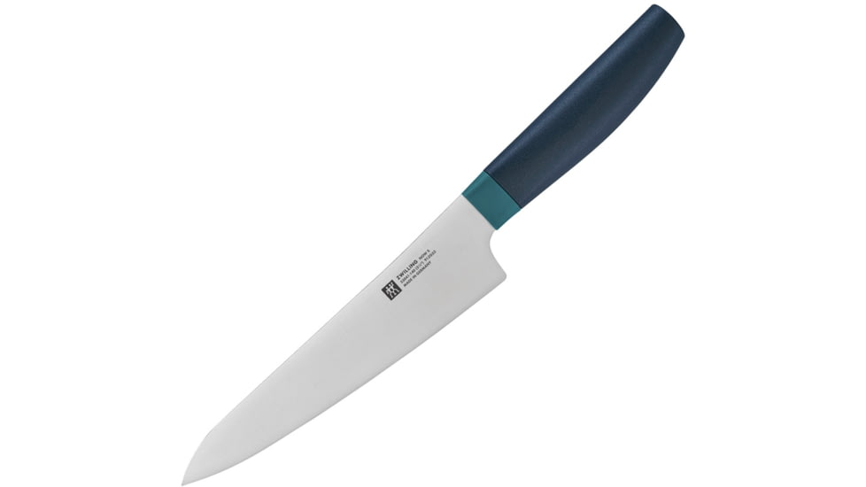 HENCKELS ZWILLING Now-S Prep Knife, 9.75in Overall, 5.5in Satin Finish Blade, Blue Polypropylene Handle, 53041-140