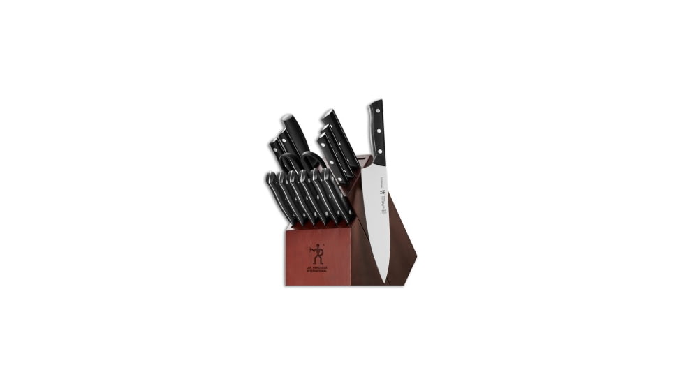 HENCKELS ZWILLING International Dynamic 15 Piece Kitchen Knife, Steel, One Size, BHQ-113859