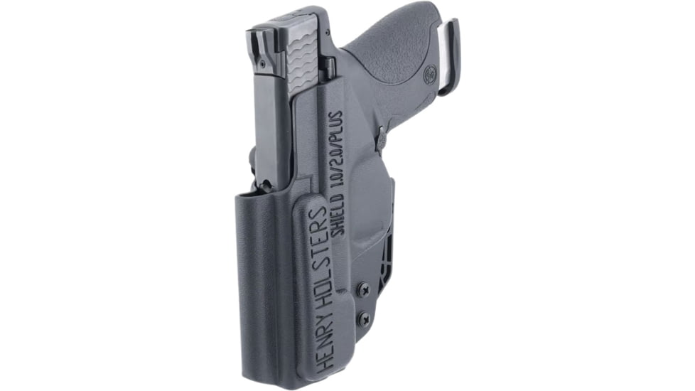 Henry Holsters Flint .093 Boltaron M&amp;P Shield IWB Holster-Partial w/ Soft Loops