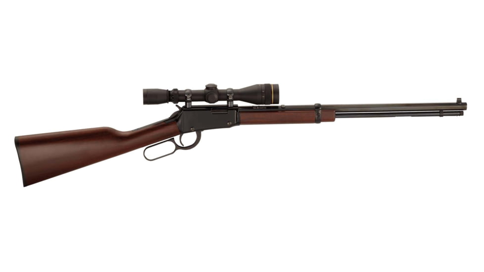 Henry Repeating Arms Frontier Lever Action Rifle, .22 Winchester Magnum Rimfire, 20.5in Octagon Barrel, 1-16, Walnut Octagon Stock, Blued, H001TM-FRRMPG