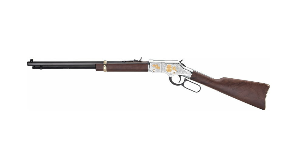 Henry Repeating Arms Golden Boy Us Border Patrol Engraved Lever Action Rifle, .22 Long Rifle, 20in Barrel