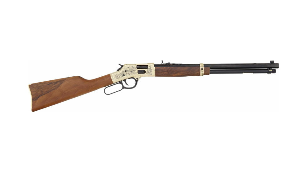 Henry Repeating Arms Big Boy Brass Side Gate Deluxe Edition Lever Action Rifle, .45 Colt, 20in Barrel