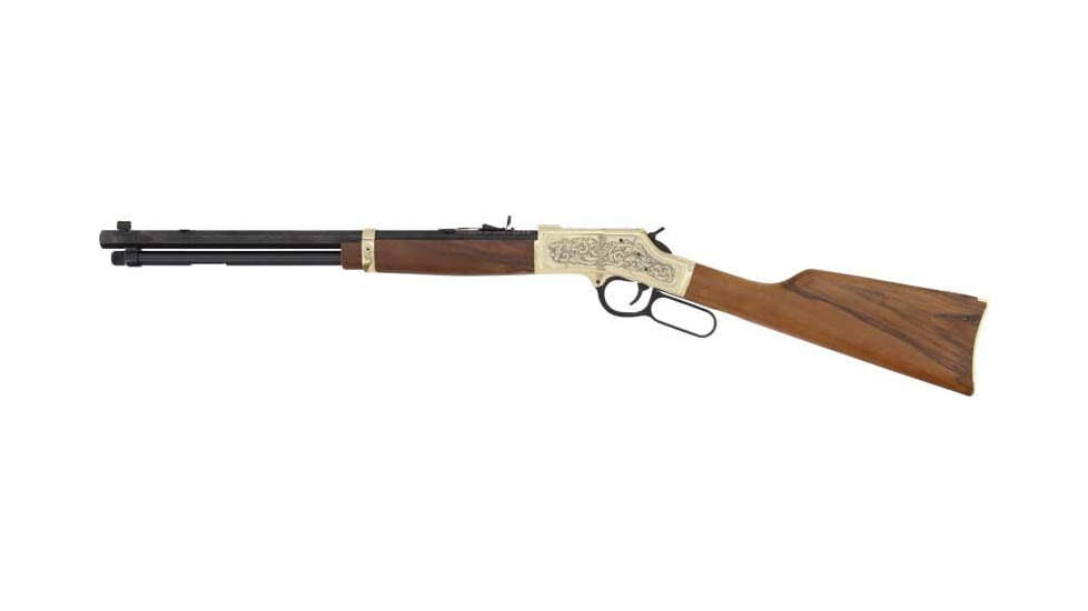 Henry Repeating Arms Big Boy Brass Side Gate Deluxe Edition Lever Action Rifle, .357 Magnum/.38 Special, 20in Barrel