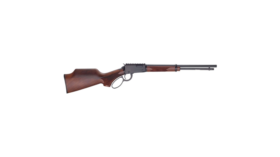 Henry Repeating Arms H1 Sporter Lever Action Rifle, .22 Long Rifle, 18.5 inch Barrel, 1-16 Twist, Walnut, Wood, 15 Round Capacity, Wood, H001PGH-22