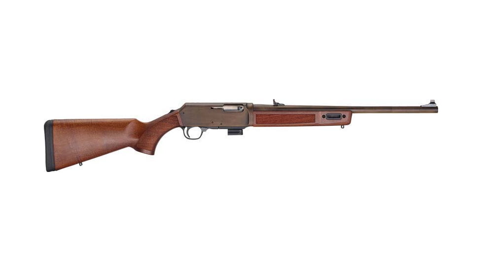 Henry Repeating Arms Homesteader Bronze/Walnut Semi-Auto Rifle, 9mm Luger, 16.37in Barrel, 1-10, Walnut Stock, Bronze, H027C1-H9G-FRRMPG