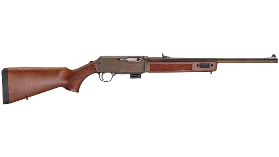 Henry Repeating Arms Homesteader M-LOK Bronze/Wal Semi-Auto Rifle, 9mm Luger, 18.66in Barrel, 1-10, Walnut Stock, Bronze, 1 - 5RD And 1 - 10RD Mags, H027C1N-H9G-FRRMPG