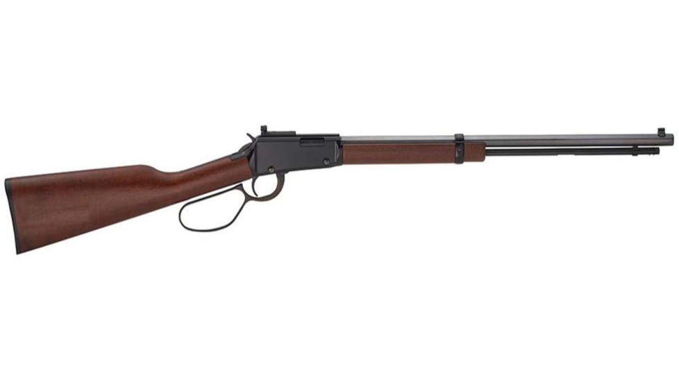 Henry Repeating Arms Small Game Large Loop Peep Lever Action Rifle, .22 Long Rifle, 20in Octagon Barrel, 1-16, Walnut Stock, Blued, H001TRP-FRRMPG
