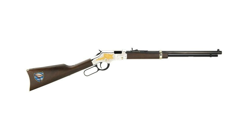 Henry Repeating Arms Truckers Tribute Edition Lever Action Rifle, .22 Long Rifle, 20in Barrel