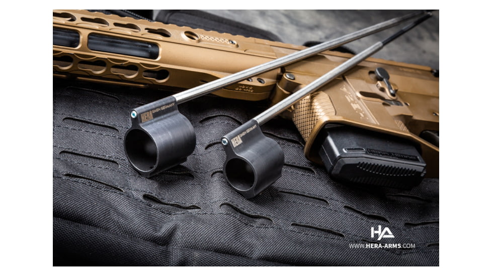 EDEMO HERA Arms AGS - Adjustable Gas Block System, Pistol length, Black, 11.03.05, EDEMO1