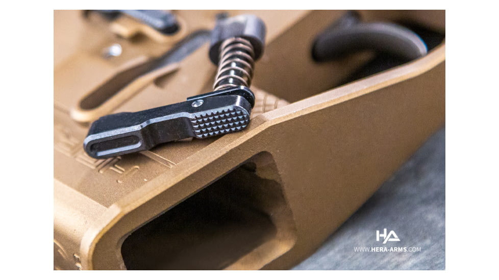 EDEMO HERA Arms Ambi Mag Release, Black, 11.1, EDEMO7