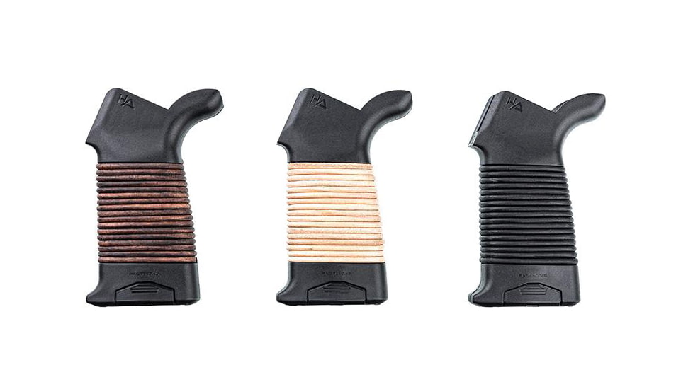 HERA Arms AR15 Leather Grip, Brown, 11.08.05