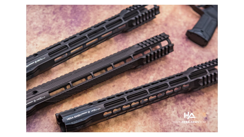 HERA Arms IRS AR15 Rifle Aluminum Handguard Hybrid Black Hard Coat Anodized 15, 110510