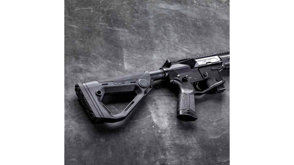 HERA Arms CCS Collapsible Buttstock, Mil-Spec, Black, 12.33