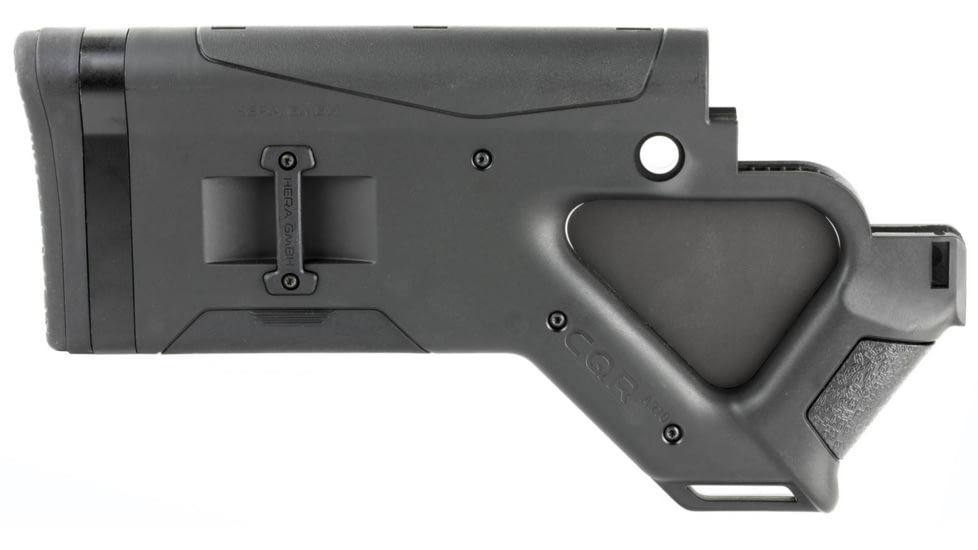 HERA Arms CQR-AR10 Buttstock, CA-Version, Black, 12.50CA, EDEMO1