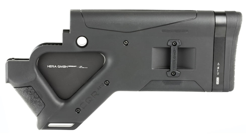 HERA Arms CQR-AR10 Buttstock, CA-Version, Black, 12.50CA, EDEMO1