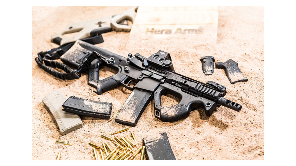 USED HERA Arms CQR-AR10 Buttstock, Black, 12.5, EDEMO6, Used, Condition Like New, Inspect and Rebox