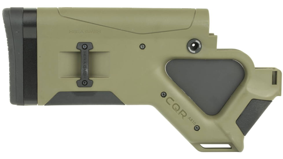 USED HERA Arms CQR-AR10 Buttstock, CA-Version, OD Green, 12.52CA, EDEMO4, Used, Condition Like New, Open Box