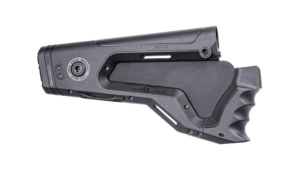 USED HERA Arms CQR Buttstock GEN.2, CA-Version, Black, 12.15CA, EDEMO2