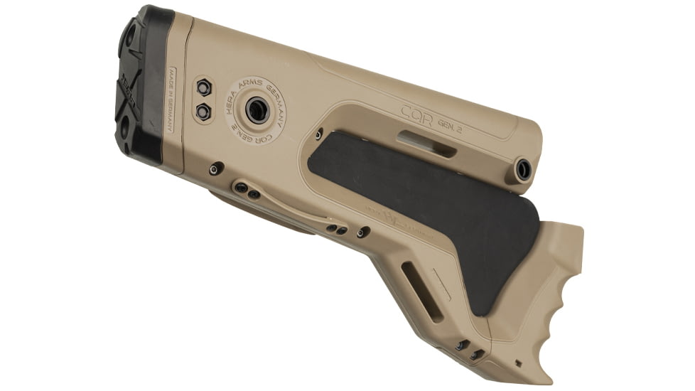 USED HERA Arms CQR Buttstock GEN.2, CA-Version, Tan, 12.16CA, EDEMO4, Good, Missing Item