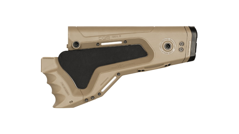 USED HERA Arms CQR Buttstock GEN.2, CA-Version, Tan, 12.16CA, EDEMO4, Good, Missing Item