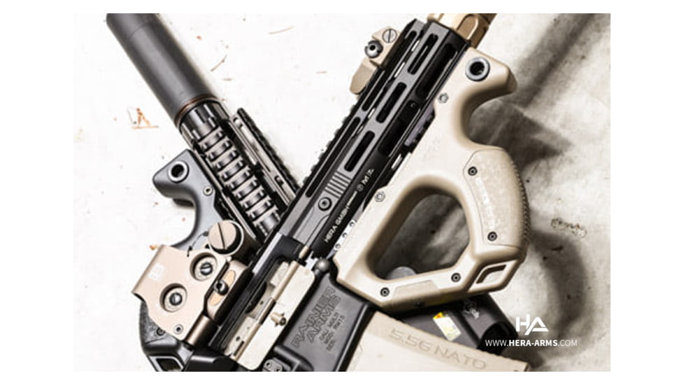 HERA Arms CQR Grip Polymer Black, 110904