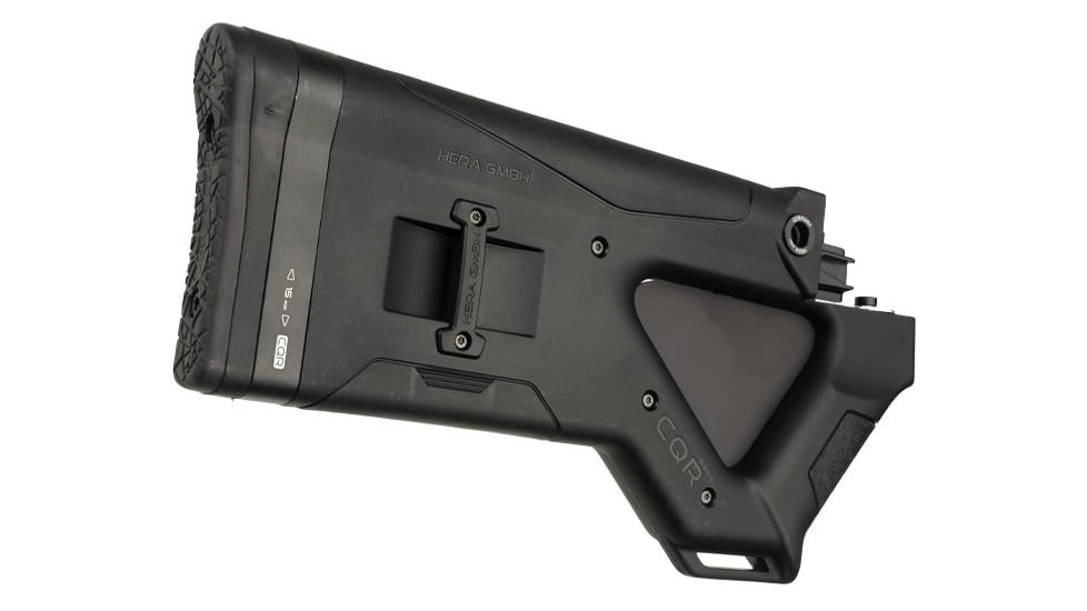 USED HERA Arms CQR47 Buttstock, CA-Version, Black, 12.20CA, EDEMO8, Used, Condition Fair, Scratches