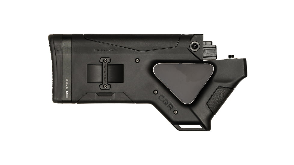 USED HERA Arms CQR47 Buttstock, CA-Version, Black, 12.20CA, EDEMO8, Used, Condition Fair, Scratches
