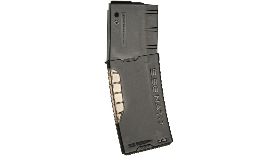 HERA Arms G.2 Transparent Frame Rifle Magazine, AR-15/M4, 5.56/.223, 30 Rounds, Black, 13.11 / B-30RD
