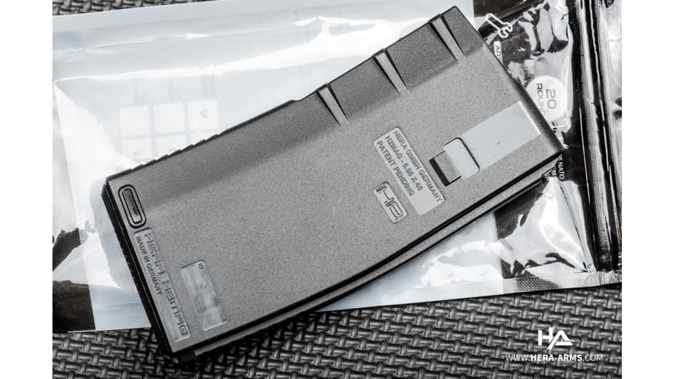 HERA Arms H2 Rifle Magazine, AR-15/M4, 5.56/.223, 20 Rounds, Black, 13.12 / B-20RD