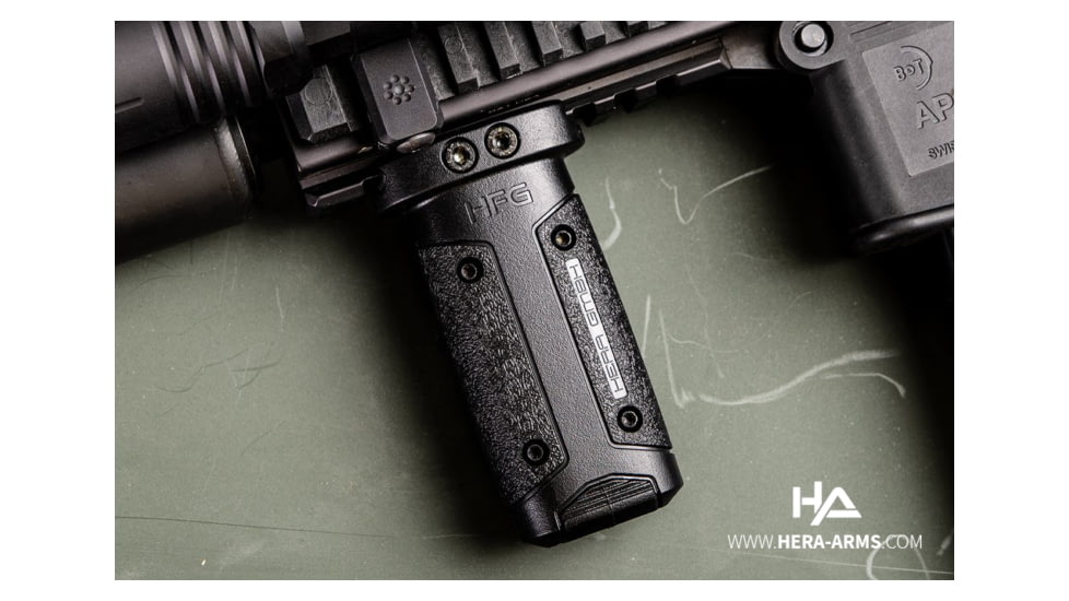 EDEMO HERA Arms HFG Vertical Foregrip AR-15 Polymer Black, 110901, EDEMO1