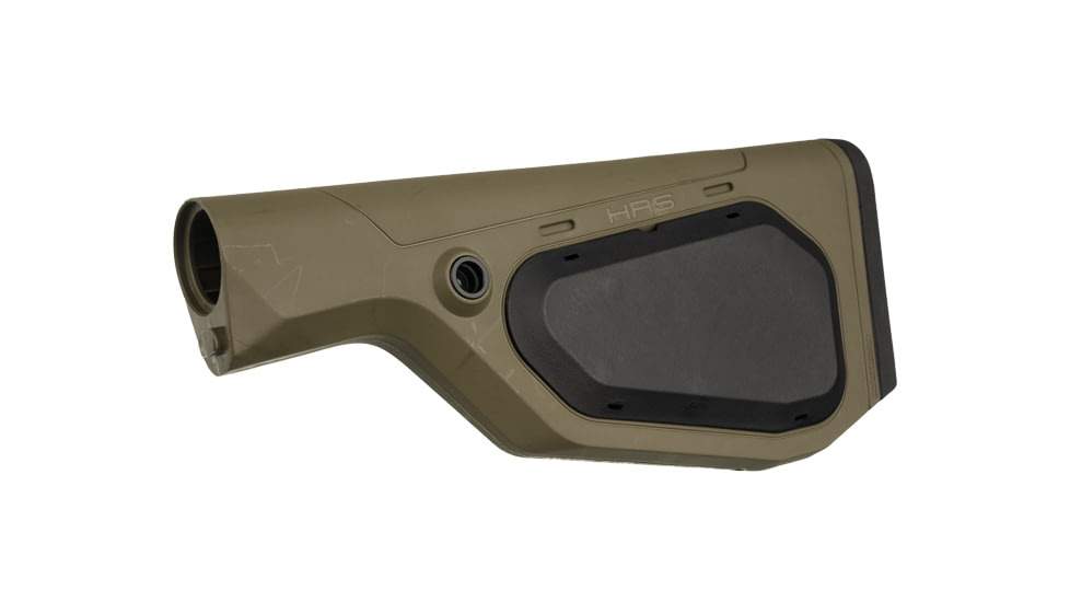HERA Arms HRS AR-15 Polymer Fixed Buttstock, A2, OD Green, 12.42
