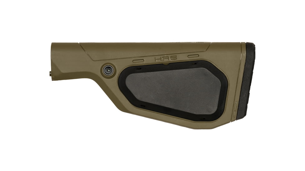 HERA Arms HRS AR-15 Polymer Fixed Buttstock, A2, OD Green, 12.42
