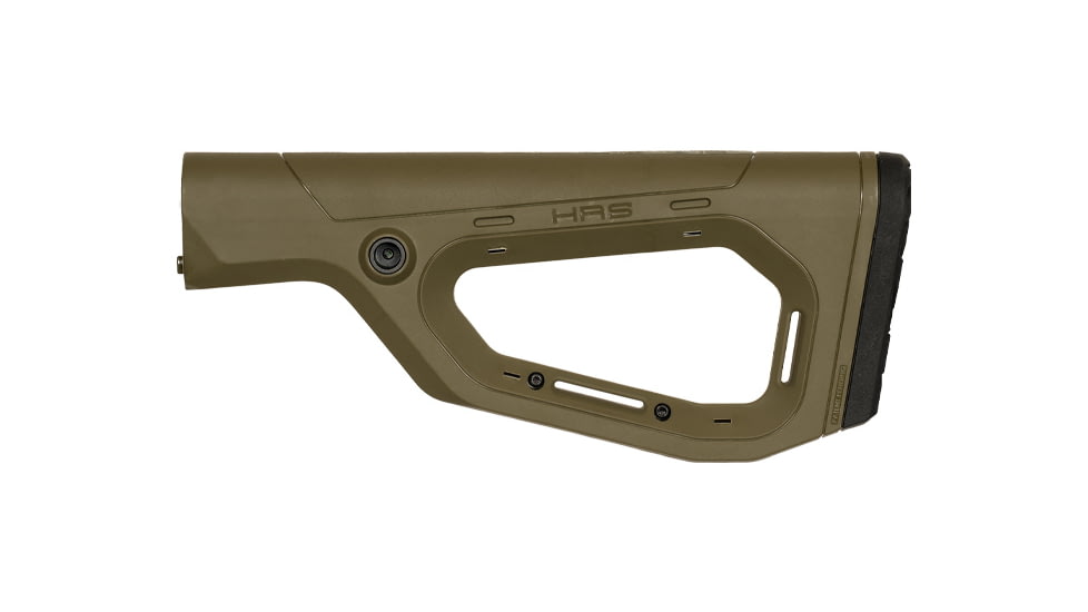 HERA Arms HRS AR-15 Polymer Fixed Buttstock, A2, OD Green, 12.42